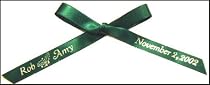 100 Personalized Satin Ribbon