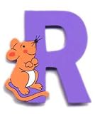 Wooden Rat Letter R Magnet by The Toy Workshop