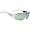Matte White Frame/Grey w/Multi-Layered Green Lens