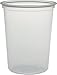 Solo MN32-0100 32 oz Translucent Polypro Plastic Deli Container (Case of 500)