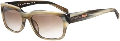 Click here to buy Fashion Sunglasses: Deep Horn Green Gradient by Calvin Klein.