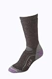 Teko Women's Evolution tekoMERINO Midweight Hiking Sock - Brown Lilac - Medium
