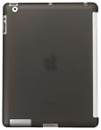 The Joy Factory AAD121 SmartGrip Smart Cover Compatible Soft Case for The New iPad -3rd Gen and iPad2-Frosted Smoke
