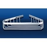 10" Corner Basket (Chrome) (3.4"H x 8.5"W x 8.5"D)
