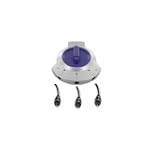 Toslink 3x1 Optical Audio Bi-Directional Switch + (3) 6ft Toslink Cables
