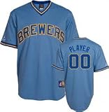 Robin Yount #19 Milwaukee Brewers Cooperstown Replica Jersey