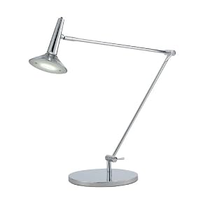 Adesso 5122-22 Radar Desk Lamp, Chrome by Adesso