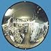See All Round 160 Degree Heavy-Duty Plexiglas Convex Security 18 Mirror for Outdoors PLXO18 / SEEPLXO18 Image