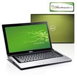 DELL Studio 15 �v���~�A���p�b�P�[�W(�I���[�u�E�O���[��)�@15.6�C���`/VistaPremium/4G/500G/Office