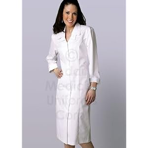Buy Adar Double Embroidered Collar Dress by ADAR UNIFORMS