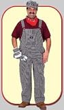 Aeromax Toys Adult Train Engineer Suit - L