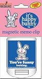 Happy Bunny You're Funny Looking Magnetic Memo Chip Clip BMC41