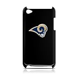 NFL St. Louis Rams Varsity Jacket Hardshell Case for iPod Touch 4G, Black, 4.4x2.4-Inch