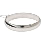 12mm Sterling Silver Bangle Bracelet