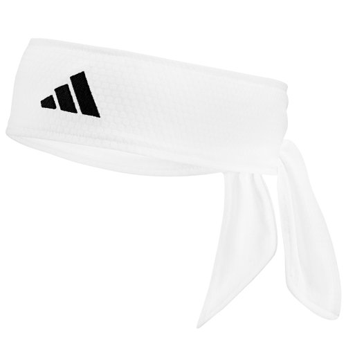 valentine Adidas Tennis Tie Head Sweat Band - White - Adults - One Size Fits AllB00AYHJ14A