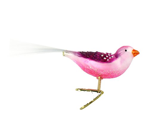 Old World Christmas Blossom Songbird Glass Ornament Old World Christmas Blossom Songbird Glass Ornament