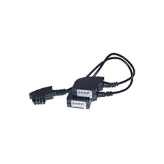 Telefon-Adapter TAE-F Stecker an 2 x TAE-F Buchse, L�nge: 20cm