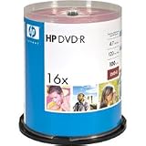 Hewlett Packard 16X 100/pack 4.7GB DVD-R