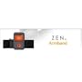 Creative Black Suede Armband for Zen V Prod Skin with beltclip Velcro Ventilation