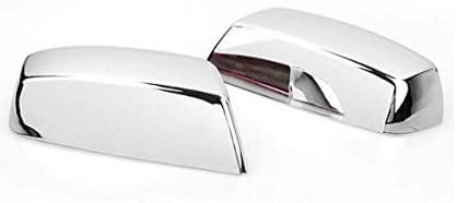 Gofastershop 2014-2016 Chevy Silverado/GMC Sierra 1500 Chrome Upper Top Half Side Mirror Covers