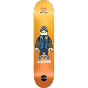 Buy Almost Cooper Wilt Resin 8 Amos In Crowd Skateboard Deck - 7.9 x 31.8