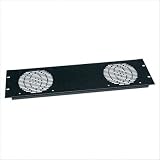 Fan Panel Accommodates: One 4 1/2 Fan, Finish: Black Textured Powder Coat