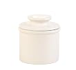 The Original Butter Bell Crock by L. Tremain, Ivory Matte Finish
