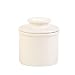 Butter Bell Crock, Matte Ivory
