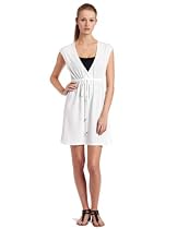 Speedo Women's Speedo Women'S Aquatic Tie Front Cover-Up Dress