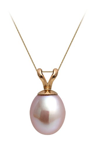 Kimura Pearls Damen Kette 9 Karat (375) Gelbgold P11965-28 Preisvergleich