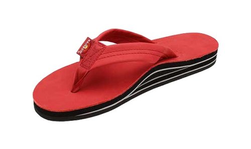 Rainbow Mens Double Layer Sandals