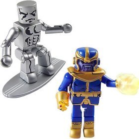 Marvel Minimates Thanos and Silver Surfer 2-Pack-image