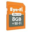 Eye-Fi Pro X2 Wireless 8GB SDHC Memory Card. EYE-FI PRO X2 CLASS 6 WIRELESS PHOTO & VIDEO UPLOADS WL-ANT. 1 Card/Pack - Class 6