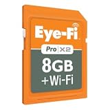 Eye-Fi Pro X2 Wireless 8GB SDHC Memory Card. EYE-FI PRO X2 CLASS 6 WIRELESS PHOTO & VIDEO UPLOADS WL-ANT. 1 Card/Pack - Class 6