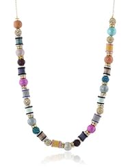 Lenora Dame "Retro" Bon Voyage Layer Choker Necklace, 28"