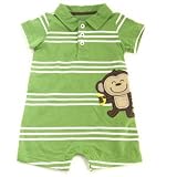 Infant Boys Carter's Silly Monkey Romper Set (6 month)