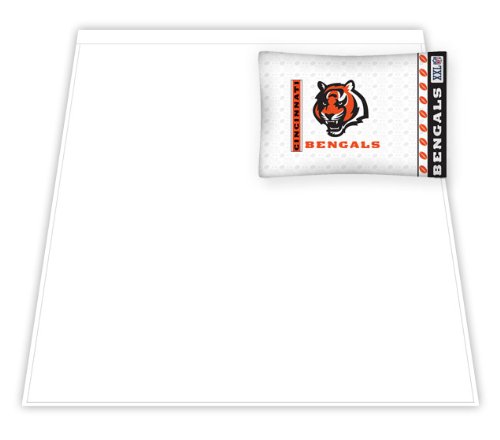 NFL Cincinnati Bengals Micro Fiber Sheet Set Twin