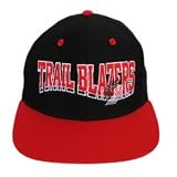 NBA Retro Wave Portland Trail Blazers Hat Cap Hat - 2 Tone