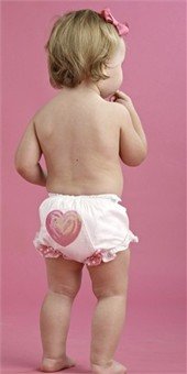 Mud Pie Baby Girl Newborn Heart Bloomersr