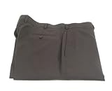 Calvin Klein Mens Flat Front Slim Fit Brown Wool Dress Pants - Size 33 x32