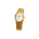Skagen Ladies Gold-Tone Crystal Accented Bracelet Watch #386SGXG by Skagen