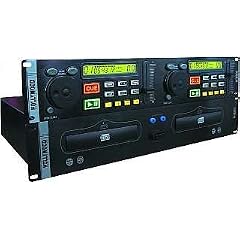 Doppel DJ PA CD-Player HOLLYWOOD DJ-X5 schwarz