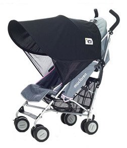 Protect-a-Bub Single Jogger UPF 50 Sunshade- Navy