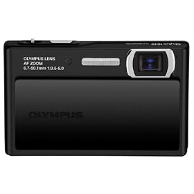 Olympus Stylus 1040 10MP Black Digital Camera
