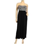 Plus Size Sexy Black Babydoll Maxi Dress