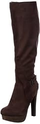 Blink BL 009-947A09, Damen Klassische Stiefel, Braun (dark brown 09), EU 39