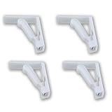 4-Piece Picnic Tablecloth Clamp Set - Spring-Loaded Clips by Saevee