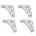 4-Piece Picnic Tablecloth Clamp Set - Spring-Loaded Clips