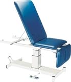 Single Pedestal Hi-Lo Treatment Table, Three Pieces, Top, Fixed Central Section
