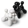 Black and White Poodle Salt and Pepper Set